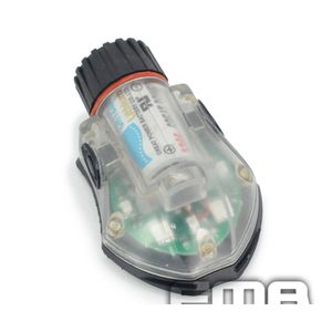 Тактический сигнальный маячок для шлема FMA Manta Strobe (Black/Red)