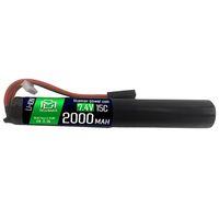 Аккумулятор BlueMAX Li-Ion 7.4V 2000mah 15C Stick, 135x20 мм