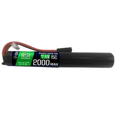 Аккумулятор BlueMAX Li-Ion 7.4V 2000mah 15C Stick, 135x20 мм