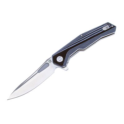 Нож складной Artisan Cutlery Zumwalt 10 см, сталь D2, рукоять G10 Black/White