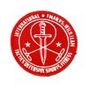 Шеврон EmersonGear Tactics Defensive Sports Fitness Patch (Red)