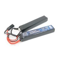 Аккумулятор BlueMAX Li-Po 7.4V 3300mah 30C Nunchuck, 2x (128x21x19) мм