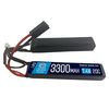 Аккумулятор BlueMAX Li-Po 7.4V 3300mah 30C Nunchuck, 2x (128x21x19) мм