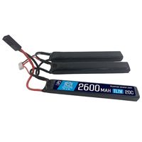 Аккумулятор BlueMAX Li-Po 11.1V 2600mah 20C Triple, 3x (128x21x12) мм