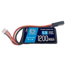 Аккумулятор BlueMAX Li-Po 11.1V 1200mah 20C PEQ/AN-15, 70x35x18,5 мм