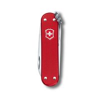 Нож-брелок Victorinox Classic Alox 0.6221.201G "Sweet Berry" (58 мм, красный)