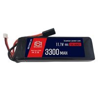 Аккумулятор BlueMAX Li-Po 11.1V 3300mah 35C Stick, 135x44x22 мм