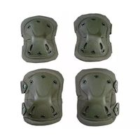 Наколенники + налокотники Cema SWAT X-Cap (Green)