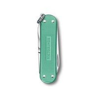 Нож-брелок Victorinox Classic Alox 0.6221.221G "Minty Mint" (58 мм, мятный)