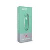 Нож-брелок Victorinox Classic Alox 0.6221.221G "Minty Mint" (58 мм, мятный)