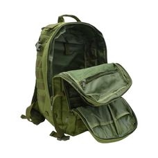 Тактический рюкзак Yakeda A88033 Molle, 600D +PVC, 50 л (Green)