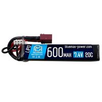 Аккумулятор BlueMAX Li-Po 7.4V 600mah 20C (PDW) w/ Deans (T-type)