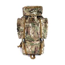 Рейдовый рюкзак Yakeda A88018-D, встроенная рама, 600D +PVC, 70 л (Multicam)