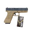 Страйкбольный пистолет WE Glock-17 Gen.4 Tan, сменные накладки (WE-G001B-TN)