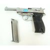 Страйкбольный пистолет WE Walther P38 GBB Silver