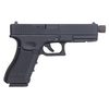 Страйкбольный пистолет KJW KP-18 Glock G18 TBC CO₂ Black, удлин. ствол