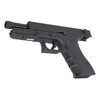 Страйкбольный пистолет KJW KP-18 Glock G18 TBC CO₂ Black, удлин. ствол