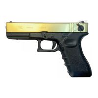 Страйкбольный пистолет WE Glock-18 Gen.3 Titanium Gold (WE-G002A-TG)