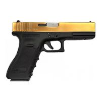 Страйкбольный пистолет WE Glock-18 Gen.3 Titanium Gold (WE-G002A-TG)