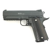 Страйкбольный пистолет Galaxy G.25+ (Colt 1911 Rail) с кобурой