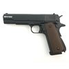 Страйкбольный пистолет KJW Colt M1911A1 CO₂ GBB Black