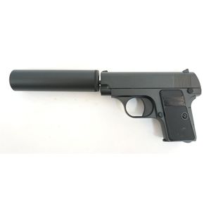 Страйкбольный пистолет Galaxy G.1A (Colt 25) с глушителем