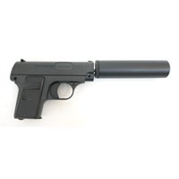 Страйкбольный пистолет Galaxy G.1A (Colt 25) с глушителем