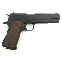 Страйкбольный пистолет KJW Colt M1911A1 CO₂ GBB Black