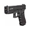 Страйкбольный пистолет KJW KP-17 Glock G17 CO₂ Black, металл. затвор