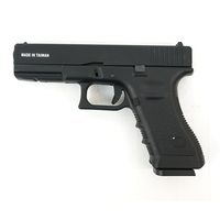 Страйкбольный пистолет KJW KP-17 Glock G17 CO₂ Black, металл. затвор