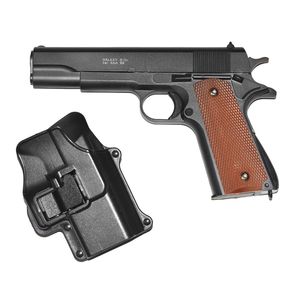 Страйкбольный пистолет Galaxy G.13+ (Colt 1911) с кобурой