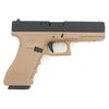 Страйкбольный пистолет KJW KP-17 Glock G17 Gas Tan, металл. затвор