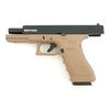 Страйкбольный пистолет KJW KP-17 Glock G17 Gas Tan, металл. затвор