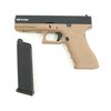 Страйкбольный пистолет KJW KP-17 Glock G17 Gas Tan, металл. затвор