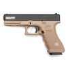 Страйкбольный пистолет KJW KP-17 Glock G17 Gas Tan, металл. затвор