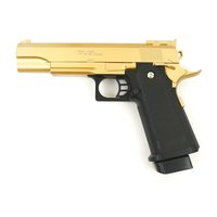 Страйкбольный пистолет Galaxy G.6GD (Colt Hi-Capa) золотистый