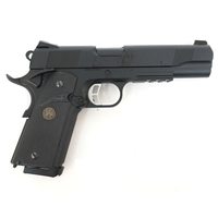 Страйкбольный пистолет KJW KP-07 Colt M1911 M.E.U. Gas GBB Black