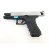 Страйкбольный пистолет WE Glock-18 Gen.4 Silver, сменные накладки (WE-G002B-SV)