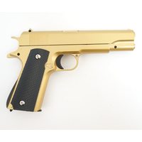 Страйкбольный пистолет Galaxy G.13GD (Colt 1911) золотистый