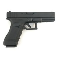 Страйкбольный пистолет KJW KP-18 Glock G18 Gas Black, металл. затвор