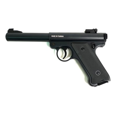 Страйкбольный пистолет KJW Ruger MK1 Gas GNB Black