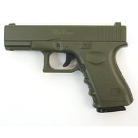 Страйкбольный пистолет Galaxy G.15G (Glock 23) зеленый