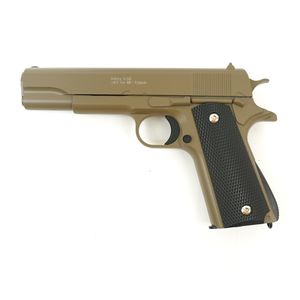 Страйкбольный пистолет Galaxy G.13D (Colt 1911) песочный