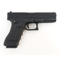 Страйкбольный пистолет KJW KP-18 Glock G18 CO₂ Black, металл. затвор