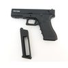 Страйкбольный пистолет KJW KP-18 Glock G18 CO₂ Black, металл. затвор