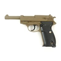 Страйкбольный пистолет Galaxy G.21D (Walther P38) песочный