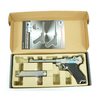 Страйкбольный пистолет WE Luger P08 6" Silver (WE-P005)