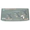 Страйкбольный пистолет WE Luger P08 6" Silver (WE-P005)