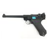 Страйкбольный пистолет WE Luger P08 6" Black (WE-P002)