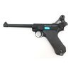 Страйкбольный пистолет WE Luger P08 6" Black (WE-P002)